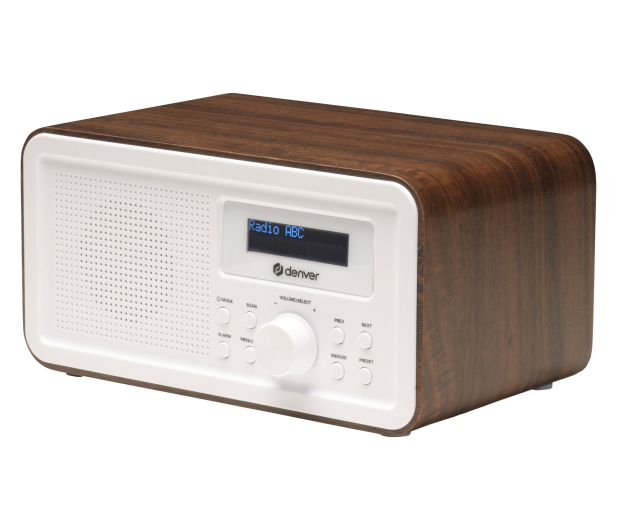Denver Radio DAB+/FM Denver DAB-30 z drewnianą obudową - 1535064 - zdjęcie 3